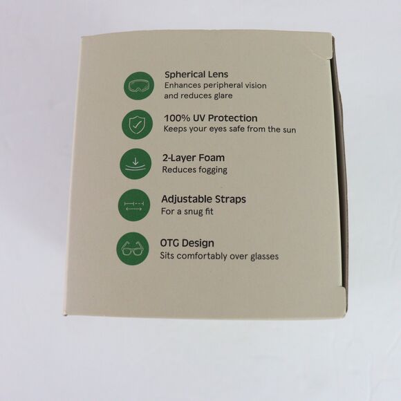 New In Box Retrospec Traverse Snow Goggles in Matte Viridan - Picture 4 of 6